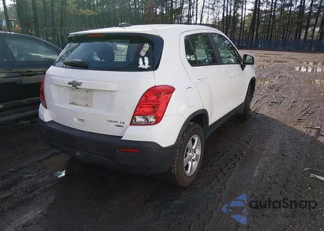 2016 Chevrolet Trax 1Ls из США, поврежденный, VIN KL7CJNSB5GB528411